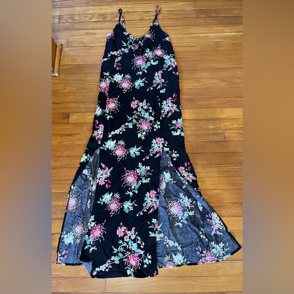 Kiwi and Punch Fitted Maxi Dress